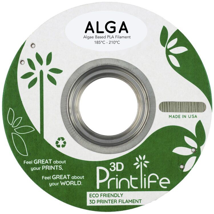 Algix ALGA Algae Based Biodegradable PLA 3D Printer Filament