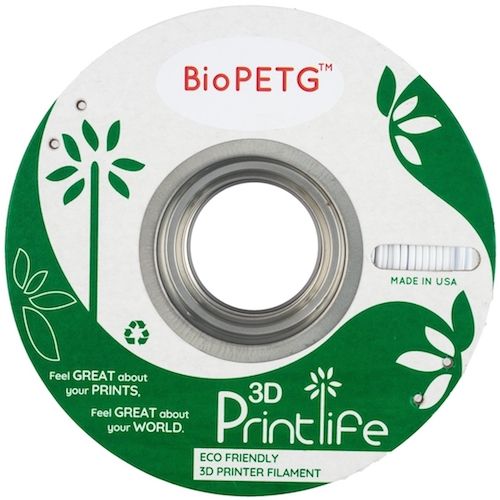 3D Printlife BioPETG, Eco-Friendly PETG 3D Printer Filament