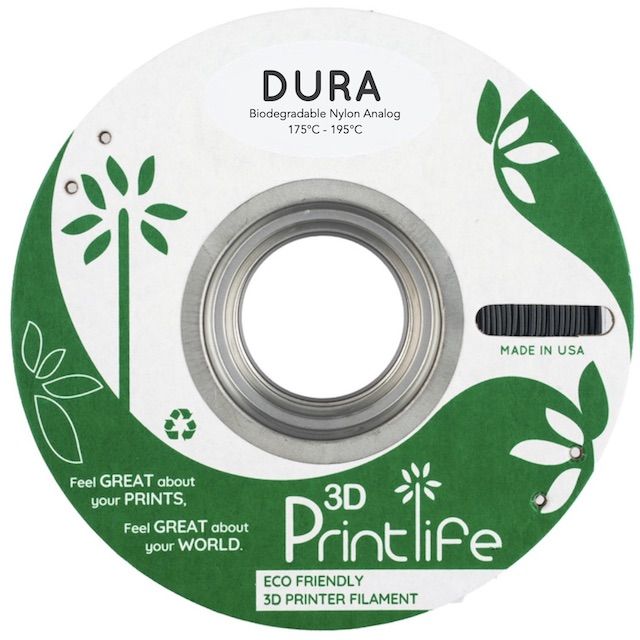 3D Printlife Algix DURA: PLA Based Biodegradable Nylon Analog 3D Printer Filament